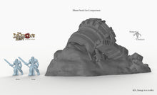 Load image into Gallery viewer, Destroyed Sci-Fi Generator - 15mm 28mm 32mm Dragon&#39;s Rest Wargaming Terrain Scatter D&amp;D DnD