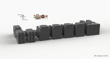 Load image into Gallery viewer, Sci-Fi Barracks Furniture Set - 28mm 32mm Dragon&#39;s Rest Wargaming Terrain Scatter D&amp;D DnD