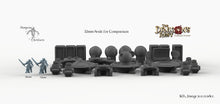 Load image into Gallery viewer, Sci-Fi Headquarters Set - 28mm 32mm Dragon&#39;s Rest HQ Wargaming Terrain Scatter D&amp;D DnD