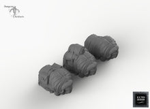 Load image into Gallery viewer, Yaks - Wilds of Wintertide Wargaming Terrain D&amp;D, DnD