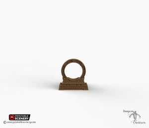 Cosmic Gate - 15mm 28mm 32mm Brave New Worlds New Eden Wargaming Terrain D&D, DnD
