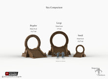 Load image into Gallery viewer, Cosmic Gate - 15mm 28mm 32mm Brave New Worlds New Eden Wargaming Terrain D&amp;D, DnD