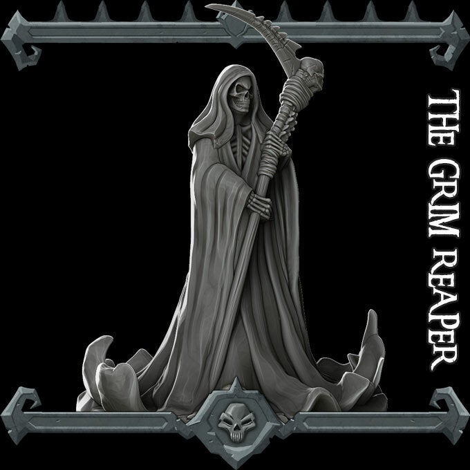 Grim Reaper - Wargaming Miniatures Monster Rocket Pig Games D&D, DnD