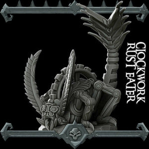 Clockwork Rust Eater - Rust Monster - Wargaming Miniatures Monster Rocket Pig Games D&D, DnD