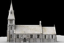 Load image into Gallery viewer, Medieval Church - 15mm 28mm 32mm 37mm Time Warp Wargaming Terrain Scatter D&amp;D, DnD