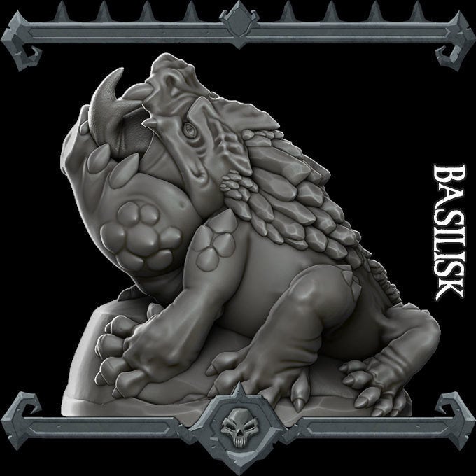 Basilisk - Wargaming Miniatures Monster Rocket Pig Games D&D, DnD