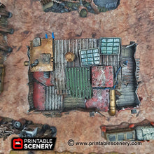 Load image into Gallery viewer, Survivalist Shack - 28mm 20mm 32mm Brave New Worlds Wasteworld Gaslands Terrain Scatter D&amp;D DnD