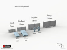 Load image into Gallery viewer, Junkfort Fencing Vanilla - 15mm 20mm 28mm 32mm Brave New Worlds Wasteworld Wargaming Terrain D&amp;D, DnD