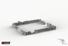 Load image into Gallery viewer, Junkfort Fencing Classic - 15mm 20mm 28mm 32mm Brave New Worlds Wasteworld Terrain Scatter Gaslands D&amp;D DnD