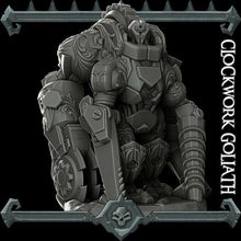 Load image into Gallery viewer, Clockwork Goliath - Wargaming Miniatures Monster Rocket Pig Games D&amp;D, DnD