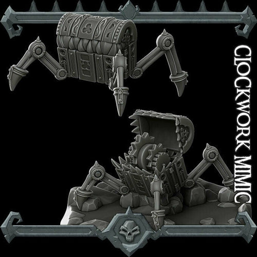 Clockwork Mimic - Wargaming Miniatures Monster Rocket Pig Games D&D, DnD