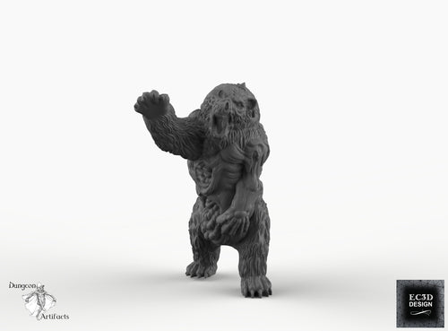 Undead Bear - Wilds of Wintertide Wargaming Terrain D&D, DnD
