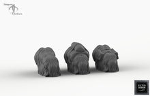 Load image into Gallery viewer, Yaks - Wilds of Wintertide Wargaming Terrain D&amp;D, DnD