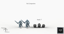 Load image into Gallery viewer, Yaks - Wilds of Wintertide Wargaming Terrain D&amp;D, DnD