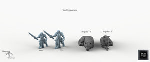 Tigers - Empire of Scorching Sands Wargaming Terrain D&D, DnD