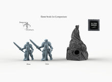 Load image into Gallery viewer, Dark Elf Small Organic House - Skyless Realms 15mm 28mm 32mm Wargaming Terrain D&amp;D, DnD