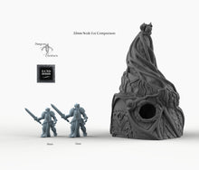 Load image into Gallery viewer, Dark Elf Small Organic House - Skyless Realms 15mm 28mm 32mm Wargaming Terrain D&amp;D, DnD