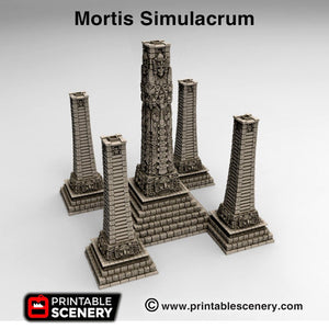 Mortis Simulacrum - 15mm 28mm Brave New Worlds New Eden Wargaming Terrain D&D, DnD