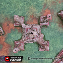 Load image into Gallery viewer, Mortis Simulacrum Ruins - 15mm 28mm Brave New Worlds New Eden Wargaming Terrain D&amp;D, DnD