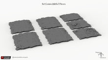 Load image into Gallery viewer, Desert Roads Straightaways - 15mm 20mm 28mm Brave New Worlds Dread Race Wargaming Terrain Gaslands D&amp;D, DnD
