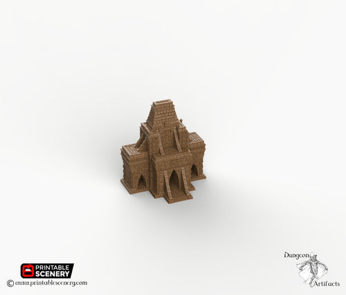 Temple of Eden - 15mm 28mm 32mm Brave New Worlds New Eden Wargaming Terrain D&D, DnD