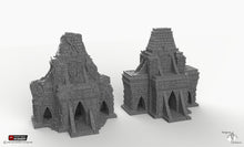 Load image into Gallery viewer, Temple of Eden Old and New Set - 15mm 28mm 32mm Brave New Worlds New Eden Wargaming Terrain D&amp;D, DnD