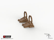 Load image into Gallery viewer, Cosmic Gate Set - 15mm 28mm 32mm Brave New Worlds New Eden Wargaming Terrain D&amp;D, DnD
