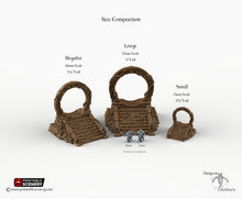 Load image into Gallery viewer, Cosmic Gate Set - 15mm 28mm 32mm Brave New Worlds New Eden Wargaming Terrain D&amp;D, DnD