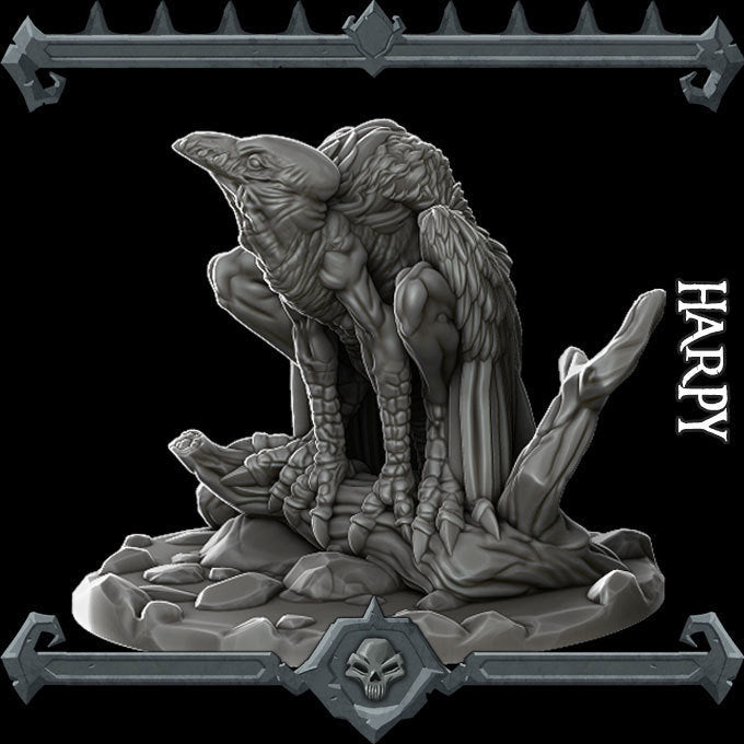 Harpy - Wargaming Miniatures Monster Rocket Pig Games D&D, DnD