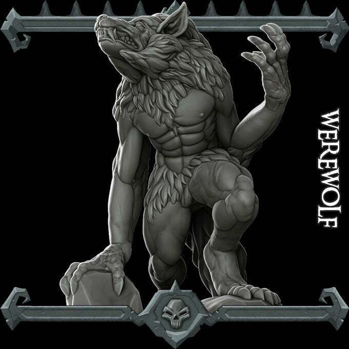 Werewolf - Wargaming Miniatures Monster Rocket Pig Games D&D, DnD