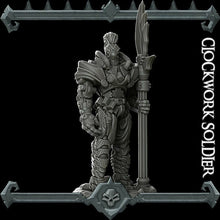 Load image into Gallery viewer, Clockwork Solider - Wargaming Miniatures Monster Rocket Pig Games D&amp;D, DnD