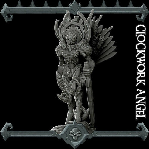 Clockwork Angel - Wargaming Miniatures Monster Rocket Pig Games D&D, DnD