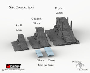 Junk Jumps - 15mm,  20mm, 28mm, 32mm, Terrain Scatter, Brave New Worlds, Wasteworld, Gaslands, D&D