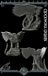 Clockwork Griffin - Griffon Gryphon Wargaming Miniatures Monster Rocket Pig Games D&D, DnD