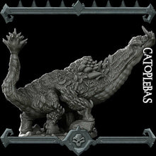 Load image into Gallery viewer, Catoblepas - Catoplebas Wargaming Miniatures Monster Rocket Pig Games D&amp;D, DnD
