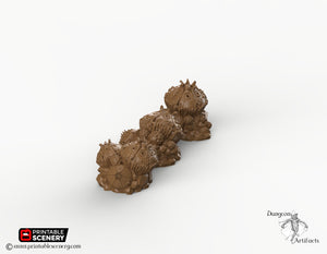 Spore Spitters - 15mm 28mm 32mm 42mm Brave New Worlds New Eden Terrain Scatter D&D DnD