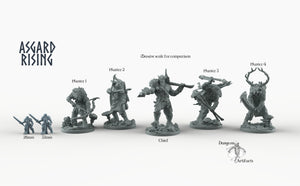 Hunters of the Mountain King - Wargaming Miniatures Monster Asgard Rising D&D DnD
