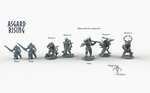 Hunters of the Mountain King - Wargaming Miniatures Monster Asgard Rising D&D DnD