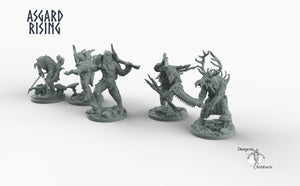 Hunters of the Mountain King - Wargaming Miniatures Monster Asgard Rising D&D DnD