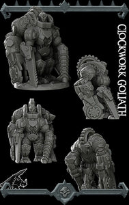 Clockwork Goliath - Wargaming Miniatures Monster Rocket Pig Games D&D, DnD