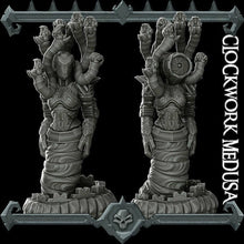 Load image into Gallery viewer, Clockwork Medusa - Wargaming Miniatures Monster Rocket Pig Games D&amp;D, DnD