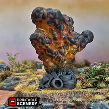 Load image into Gallery viewer, Tire Obstacles - 15mm 28mm 20mm 32mm Brave New Worlds Wasteworld Gaslands Terrain Scatter D&amp;D DnD