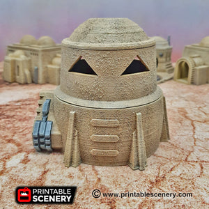 Sci-Fi Watchtower - 15mm 28mm 32mm Brave New Worlds Sanctuary-17 Terrain Scatter D&D DnD
