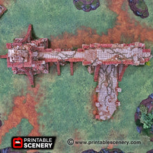 Load image into Gallery viewer, Ruined Walls of Eden - 15mm 20mm 28mm 32mm Brave New Worlds New Eden Terrain Scatter D&amp;D DnD