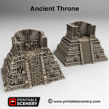 Load image into Gallery viewer, Ancient Throne - 15mm 28mm 32mm Brave New Worlds New Eden Terrain Scatter D&amp;D DnD