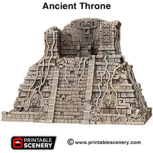 Load image into Gallery viewer, Ancient Throne - 15mm 28mm 32mm Brave New Worlds New Eden Terrain Scatter D&amp;D DnD