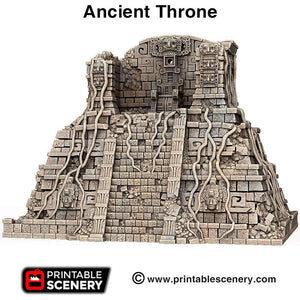 Ancient Throne - 15mm 28mm 32mm Brave New Worlds New Eden Terrain Scatter D&D DnD