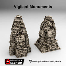 Load image into Gallery viewer, Vigilant Monuments - 15mm 28mm 32mm Brave New Worlds New Eden Terrain Scatter D&amp;D DnD