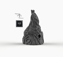 Load image into Gallery viewer, Dark Elf Small Organic House - Skyless Realms 15mm 28mm 32mm Wargaming Terrain D&amp;D, DnD