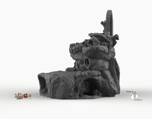 Load image into Gallery viewer, Quest Mountain - 15mm 28mm 32mm Dragon&#39;s Rest Wargaming Terrain Scatter D&amp;D DnD